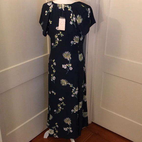 ⭐️Free People Floral Midi Dress - Picture 7 of 8